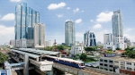 Stadtbahnsystem Skytrain in Bangkok